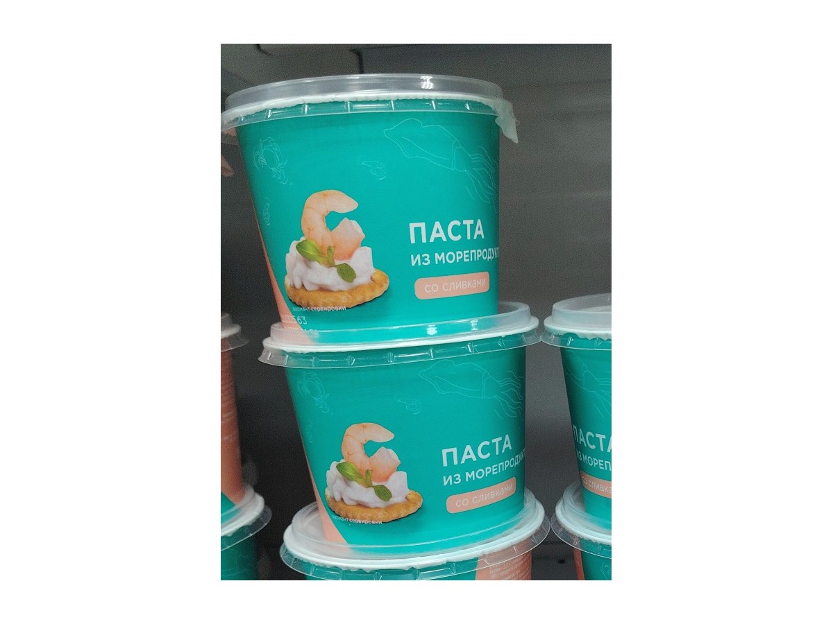 Паста из морепродуктов со сливками Европром 270гр