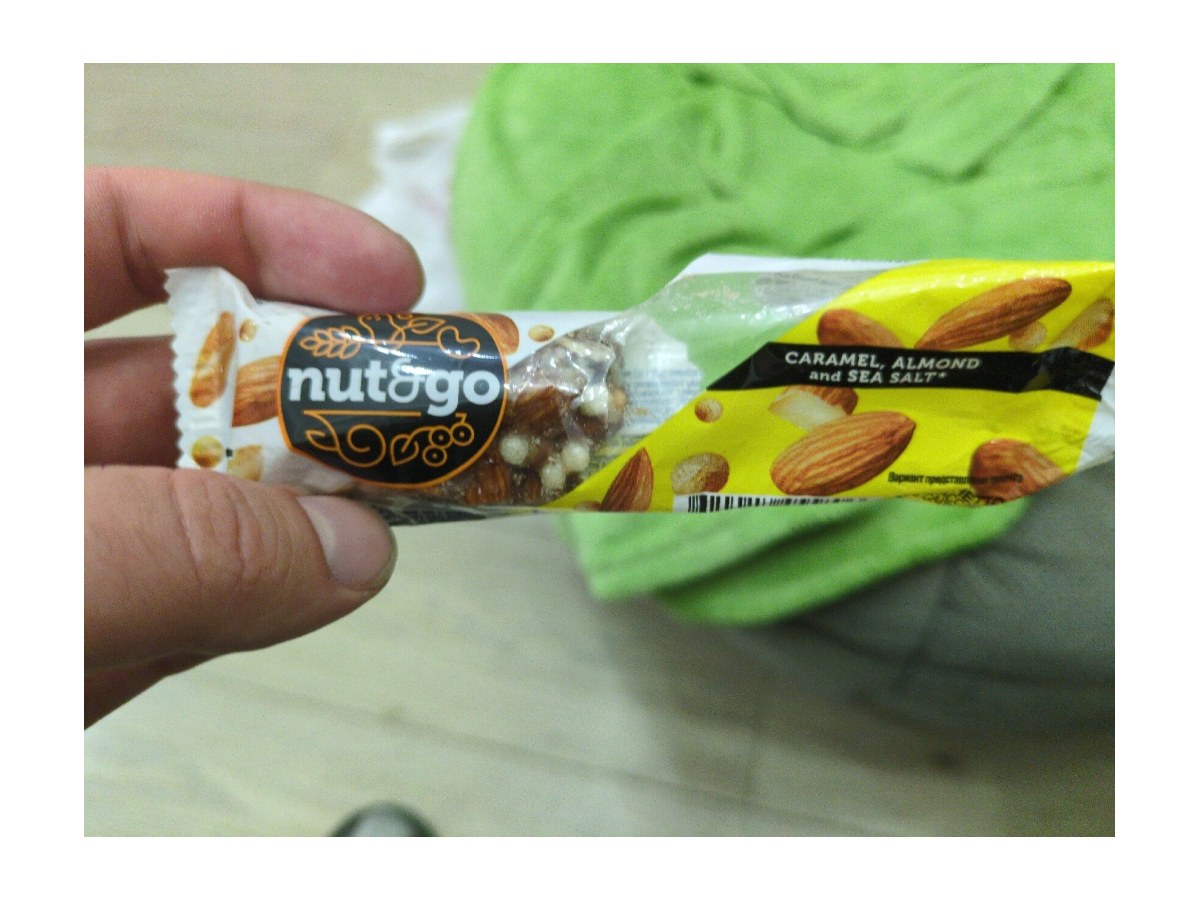 Батончик Миндальный Nut@Go 34гр