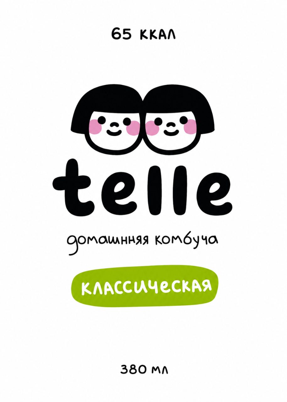 Комбуча Telle Классика, 380 мл
