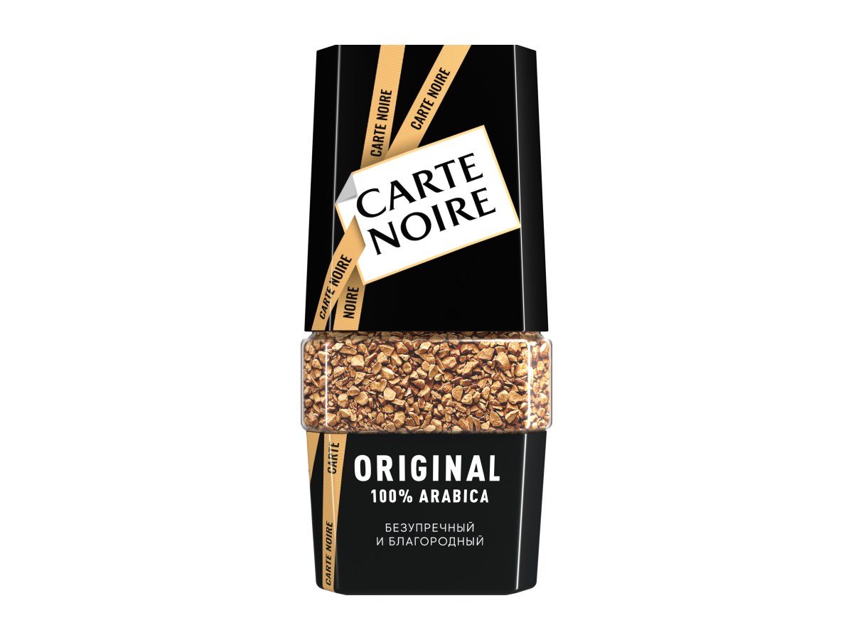 Кофе натуральный растворимый Carte Nore 95гр Оригинал 100% Арабика
