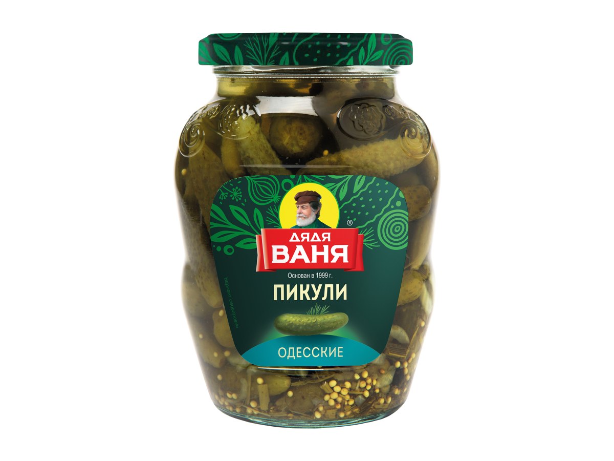 Огурцы Дядя Ваня 350г Пикули Одесские