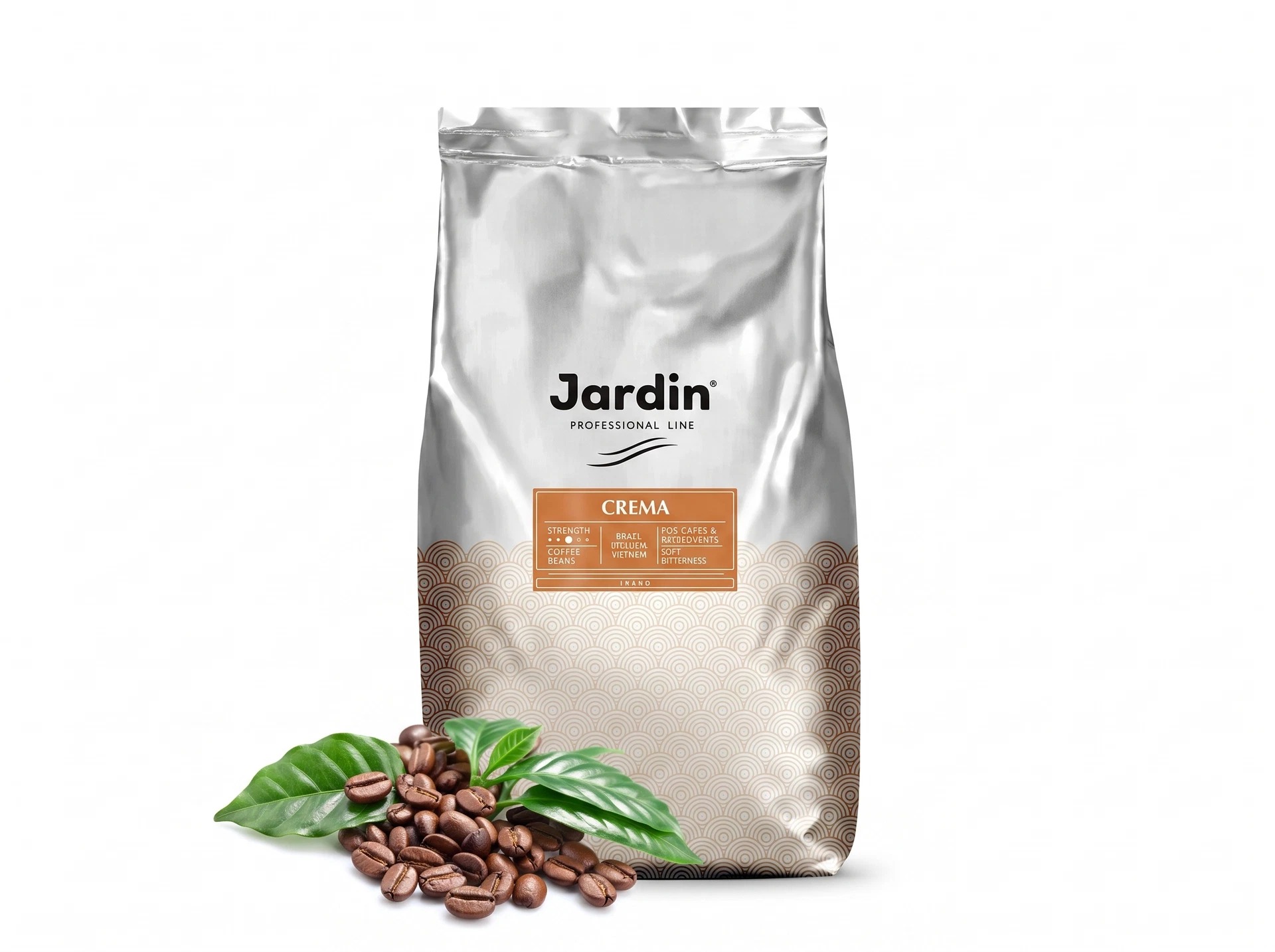 Кофе в зёрнах Jardin Professional Line Crema, 1000 г