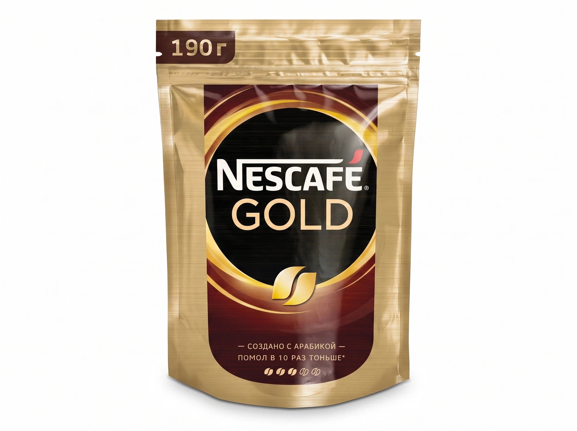Кофе растворимый Nescafé Gold сублимированный, 190 г