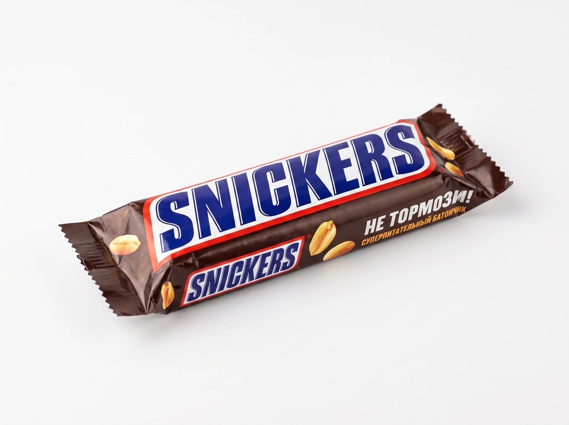 Батончик Snickers с арахисом, 50 г