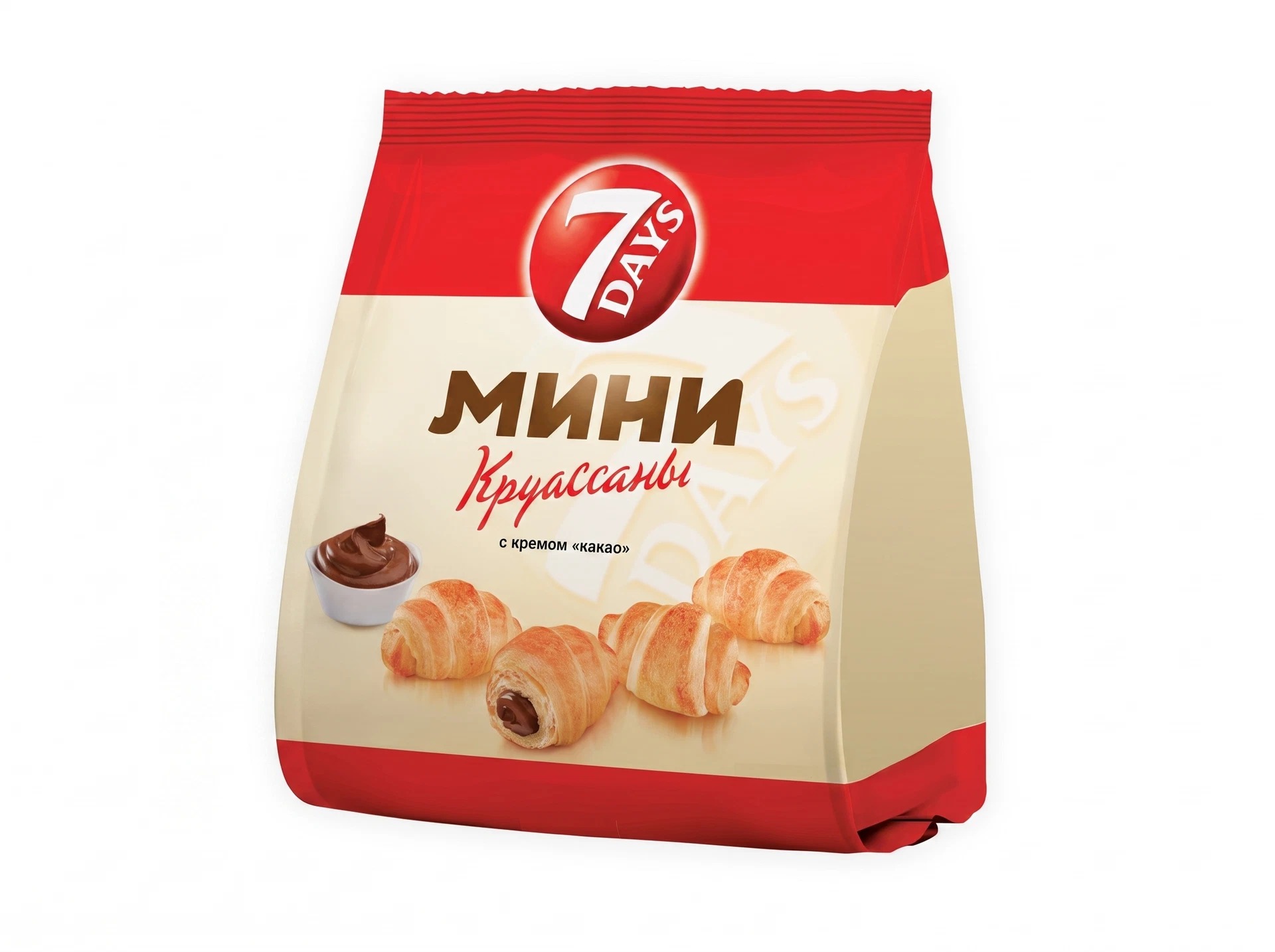 Мини-круассаны 7DAYS с кремом «какао», 176 г