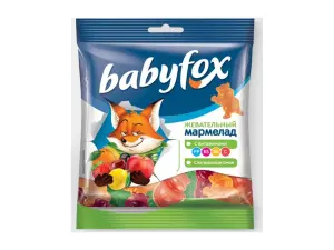 Жевательный мармелад Бэбифокс Бегемоты 70гр