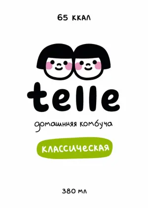 Комбуча Telle Классика, 380 мл