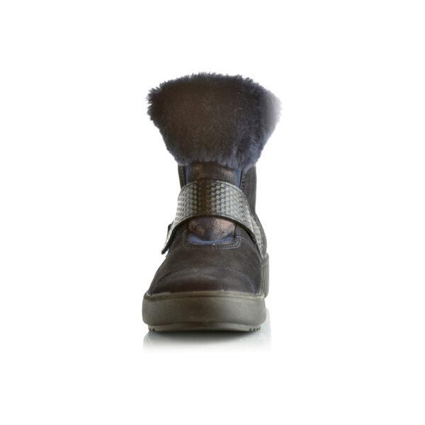 Ботинки ЛЕЛЬ для девочки зимние М5-1555 черные